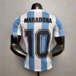 ARGENTINA TITULAR RETRO 1986 PLAYER VERSION - Imagen 2