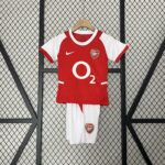 ARSENAL TITULAR 2002 RETRO KIT NIÑO
