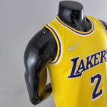 ANGELES LAKERS 75th ANNIVERSARY YELLOW NBA PLAYER VERSION - Imagen 2