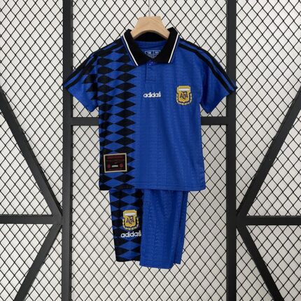ARGENTINA SUPLENTE RETRO 1994 KIT NIÑO