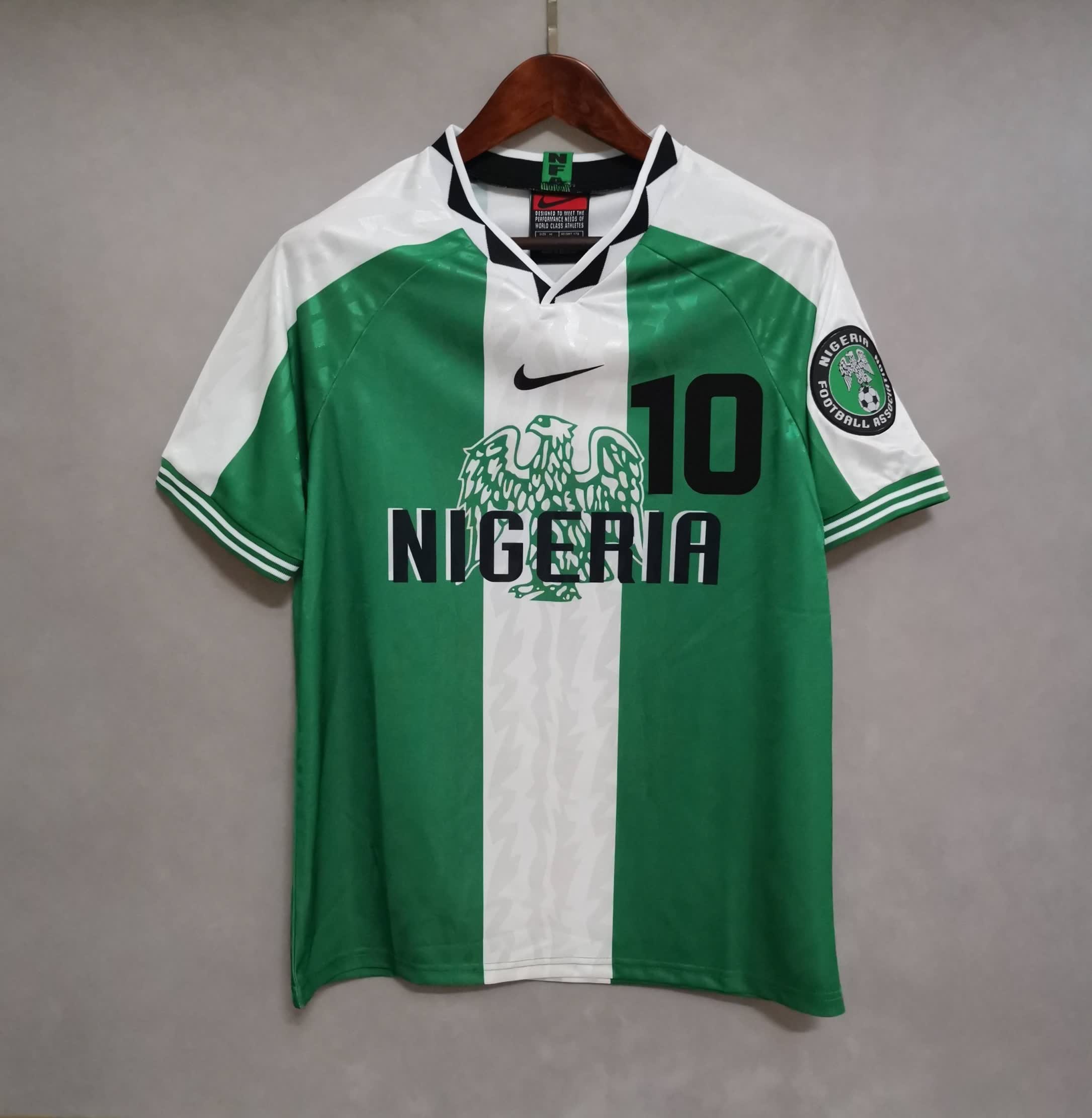 4ac0a3ff NIGERIA TITULAR RETRO OLIMPIADAS 1996 - Imagen 1