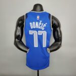 DALLAS MAVERICKS 75th ANNIVERSARY LONE RANGER BLUE NBA PLAYER VERSION - Imagen 3