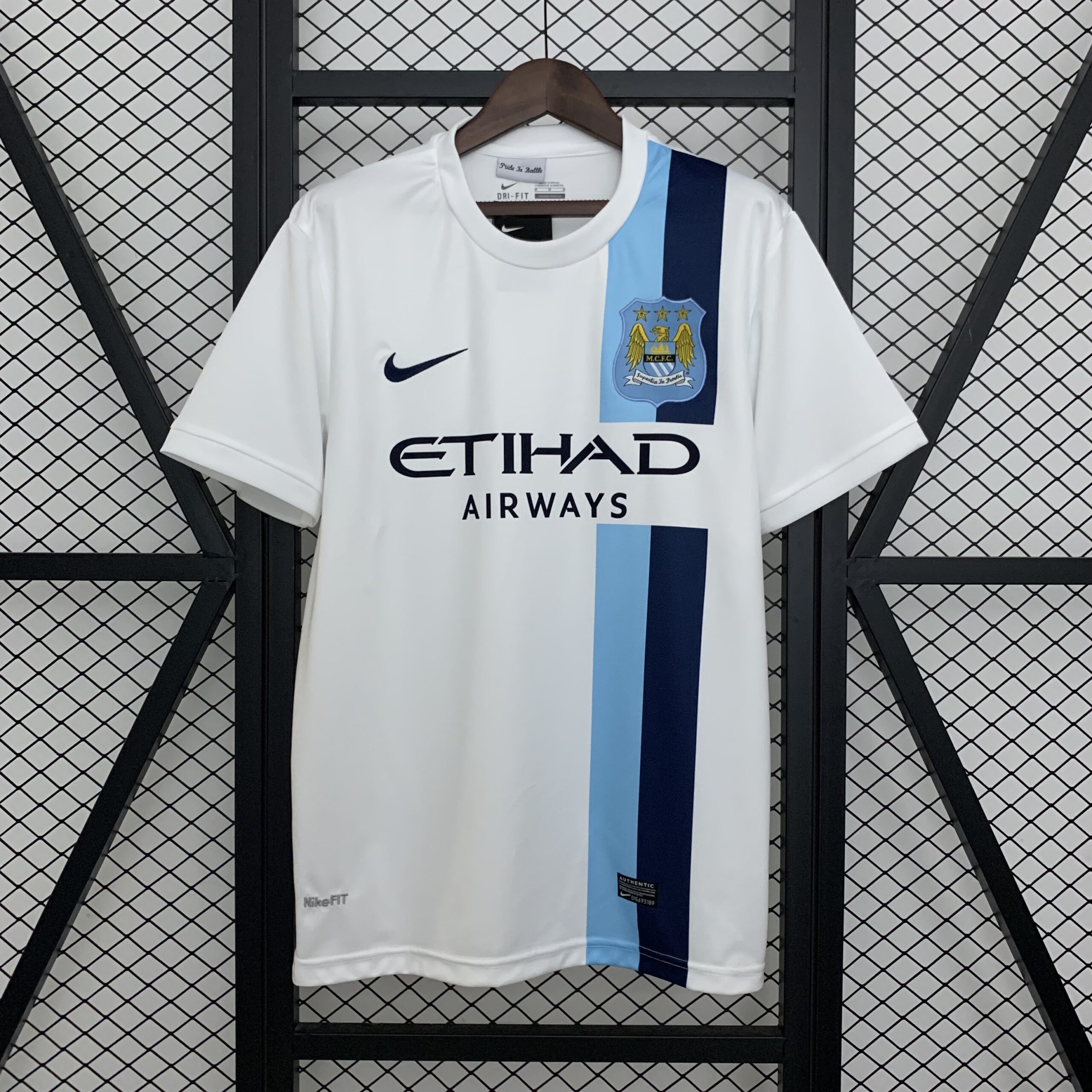 57f018ff MANCHESTER CITY TERCERA EQUIPACIÓN RETRO 2013/14 - Imagen 1