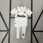 REAL MADRID TITULAR 2011/12 RETRO KIT NIÑO