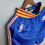 SHORTS WARRIORS 75th ANNIVERSARY RETRO BLUE NBA - Imagen 3