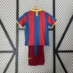 BARCELONA TITULAR 2010/11 RETRO KIT NIÑO - Imagen 2