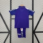 FIORENTINA TITULAR RETRO 1998 KIT NIÑO - Imagen 2