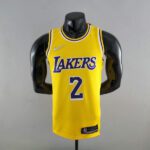 ANGELES LAKERS 75th ANNIVERSARY YELLOW NBA PLAYER VERSION