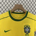 BRASIL TITULAR RETRO 1998 KIT NIÑO - Imagen 3