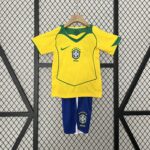BRASIL TITULAR 2004 RETRO KIT NIÑO