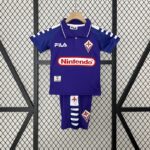FIORENTINA TITULAR RETRO 1998 KIT NIÑO