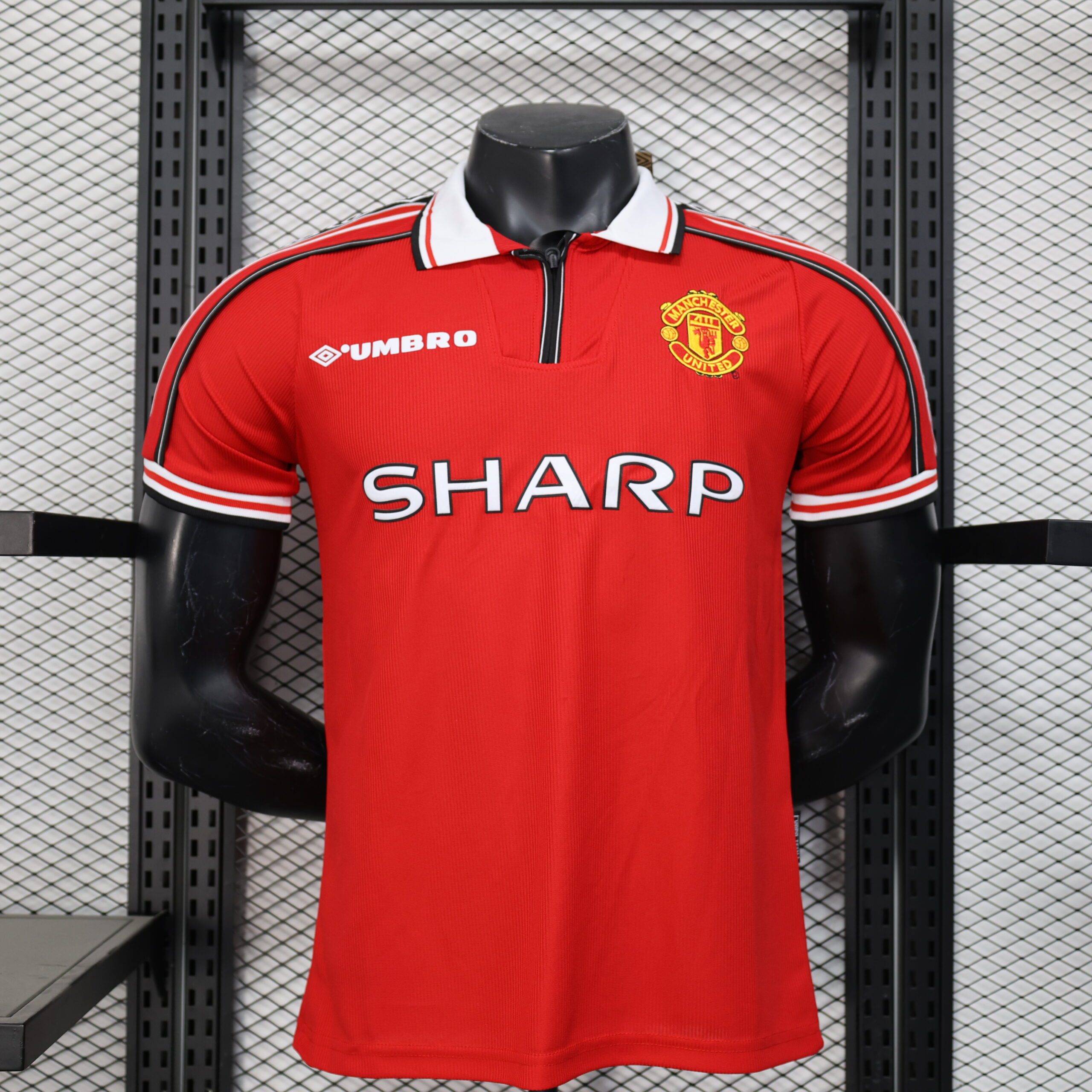 dd0d04b2 MANCHESTER UNITED TITULAR RETRO PLAYER 1998/99 - Imagen 1