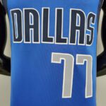 DALLAS MAVERICKS 75th ANNIVERSARY LONE RANGER BLUE NBA PLAYER VERSION - Imagen 2