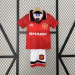 MANCHESTER UNITED TITULAR 1994/96 RETRO KIT NIÑO