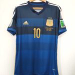 ARGENTINA SUPLENTE RETRO FINAL MUNDIAL 2014 MESSI #10 TALLA L
