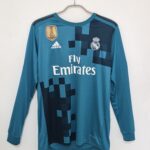REAL MADRID TERCERA EQUIPACIÓN MANGA LARGA 2017/18 RONALDO 7 TALLA L
