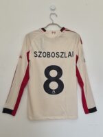 LIVERPOOL SUPLENTE MANGA LARGA 2025/26 PLAYER VERSION SZOBOSZLAI #8 - TALLA L (AJUSTE M) - Imagen 2