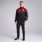 MANCHESTER JACKET SET NEGRO/ROJO RETRO BRING BACK 1991