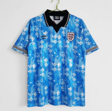 INGLATERRA TERCERA EQUIPACIÓN RETRO 1990