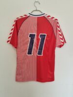 DINAMARCA 1986 TITULAR RETRO LAUDRUP #11 - TALLA M - Imagen 2