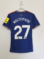 NEWCASTLE TERCERA EQUIPACIÓN 2025/26 PLAYER VERSION - WOLTEMADE #27 ETIQUETA L - (CALCE REAL M) - Imagen 2