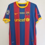 BARCELONA TITULAR RETRO 2010/11 FINAL CHAMPIONS - MESSI #10 - TALLA L