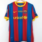 BARCELONA TITULAR RETRO 2010/11 FINAL CHAMPIONS - MESSI #10 - TALLA L
