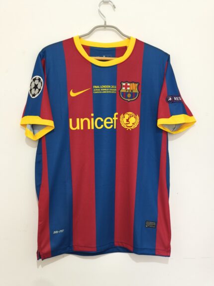 BARCELONA TITULAR RETRO 2010/11 FINAL CHAMPIONS - MESSI #10 - TALLA L