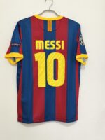 BARCELONA TITULAR RETRO 2010/11 FINAL CHAMPIONS - MESSI #10 - TALLA L - Imagen 2