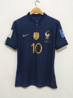 FRANCIA TITULAR FINAL QATAR 2022 - MBAPPE #10 - TALLA XL (AJUSTE M/L)