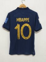 FRANCIA TITULAR FINAL QATAR 2022 - MBAPPE #10 - TALLA XL (AJUSTE M/L) - Imagen 2