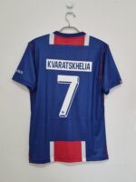 PSG TITULAR 2026/27 PLAYER VERSION - KVARATSKHELIA #7 - TALLA XL (AJUSTE L) - Imagen 2