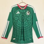 MÉXICO TITULAR PLAYER VERSION MUNDIAL 2026 MANGA LARGA - ETIQUETA XL (CALCE M/L)