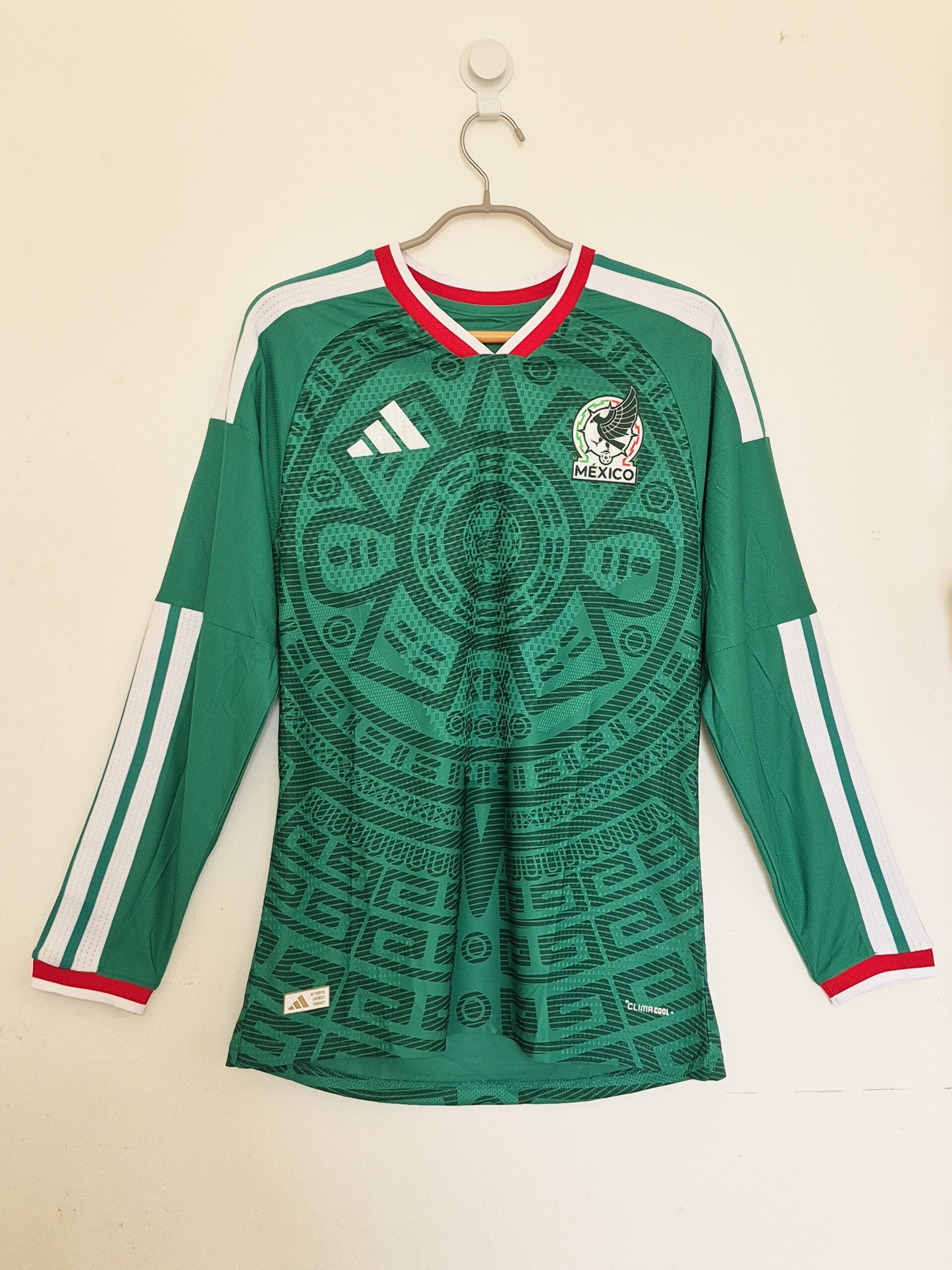 20261005_111214 MÉXICO TITULAR PLAYER VERSION MUNDIAL 2026 MANGA LARGA - ETIQUETA XL (CALCE M/L) - Imagen 1