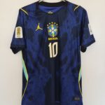 BRASIL SUPLENTE JORDAN 2026 PLAYER VERSION - NEYMAR #10 - ETIQUETAS L y XXL (CALCE REAL M y L/XL)