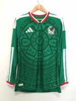 MÉXICO TITULAR PLAYER VERSION MUNDIAL 2026 MANGA LARGA - ETIQUETA XL (CALCE M/L)