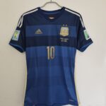 ARGENTINA SUPLENTE PLAYER VERSION RETRO 2014 - MESSI #10 - TALLA L (CALCE REAL M)