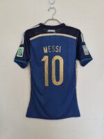 ARGENTINA SUPLENTE PLAYER VERSION RETRO 2014 - MESSI #10 - TALLA L (CALCE REAL M) - Imagen 2