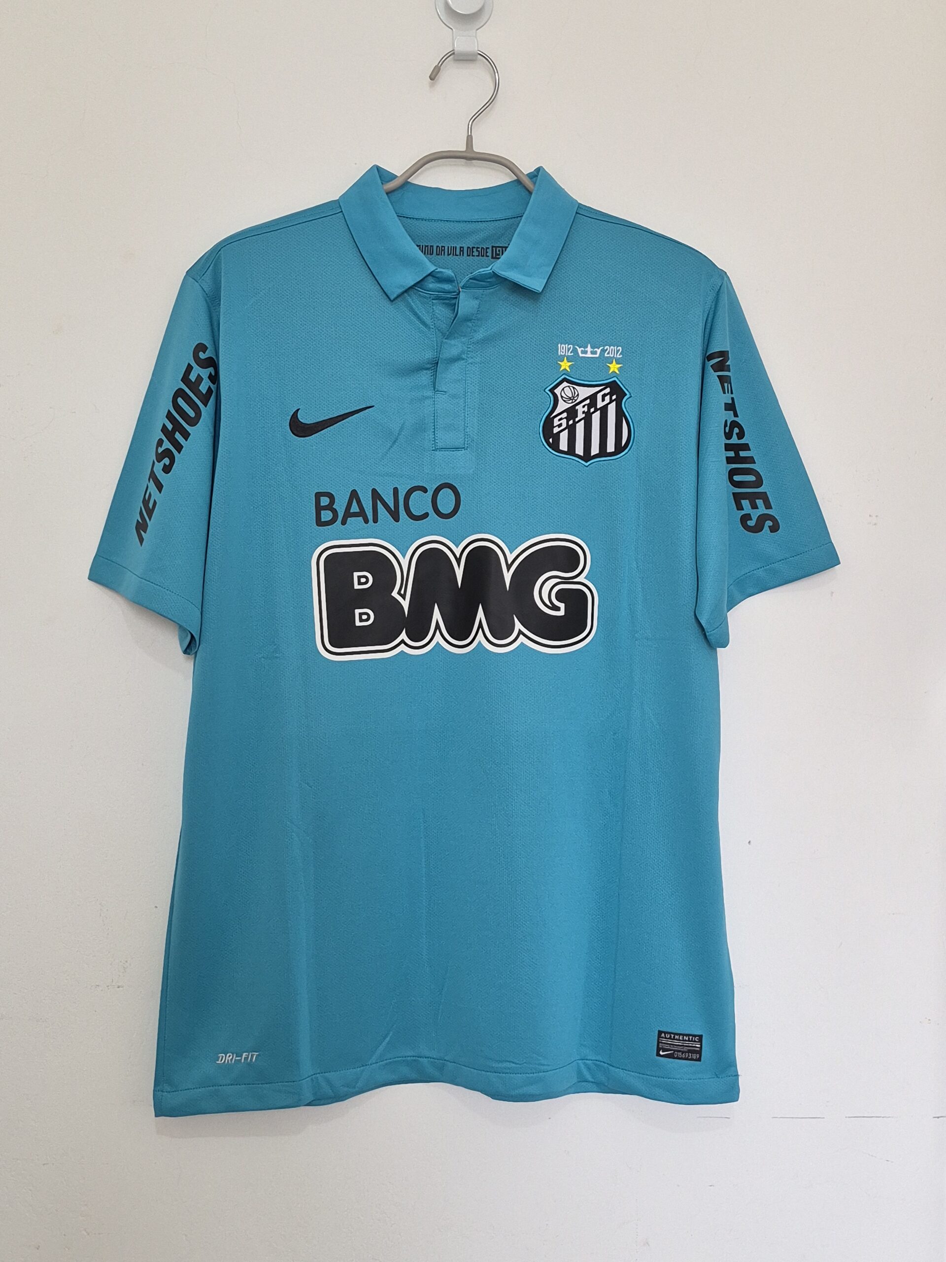 20261005_101146 SANTOS TERCERA RETRO 2012 - NEYMAR JR #10 - TALLA XL (CALCE REAL L/XL) - Imagen 1
