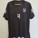 NORUEGA SUPLENTE 2026 - BLACK EDITION - PLAYER VERSION - BRAUT HAALAND #9 - TALLA XL (CALCE REAL L/XL)