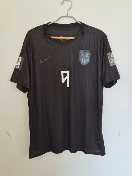 NORUEGA SUPLENTE 2026 - BLACK EDITION - PLAYER VERSION - BRAUT HAALAND #9 - TALLA XL (CALCE REAL L/XL)