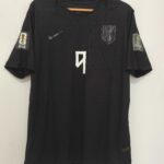 NORUEGA SUPLENTE 2026 - BLACK EDITION - PLAYER VERSION - BRAUT HAALAND #9 - TALLA XL (CALCE REAL L/XL)