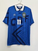 BRASIL SUPLENTE RETRO 1994 - ROMÁRIO #11 - ETIQUETA XXL (CALCE REAL L/XL)