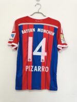 BAYERN TITULAR RETRO 2014/15 PIZARRO#14 - TALLA M - Imagen 2