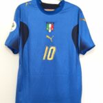 ITALIA TITULAR RETRO MUNDIAL 2006 - TOTTI #10 - TALLA L