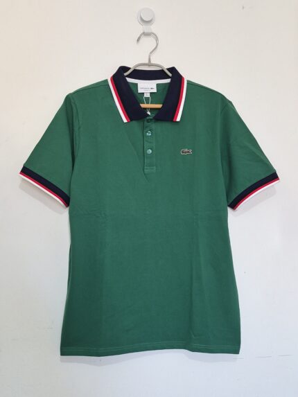 LACOSTE POLO CLÁSICO VERDE - TALLA XL