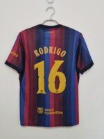 BARCELONA TITULAR 2026/27 PLAYER VERSION RODRI #16 - ETIQUETA L (CALCE REAL M) - Imagen 2