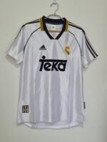 REAL MADRID TITULAR RETRO 1999/00 - ETIQUETA L (CALCE REAL M)