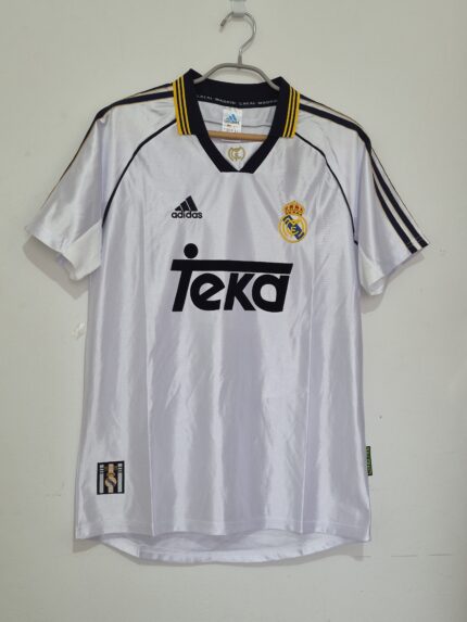 REAL MADRID TITULAR RETRO 1999/00 - ETIQUETA L (CALCE REAL M)