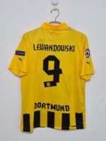 BORUSSIA DORTMUND TITULAR RETRO 2012/13 - LEWANDOWSKI #9 - TALLA L - Imagen 2